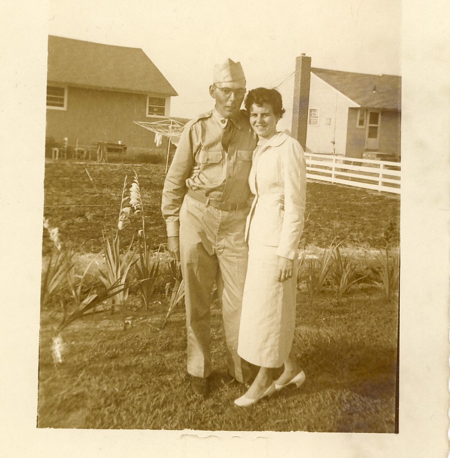 My parents in 1954