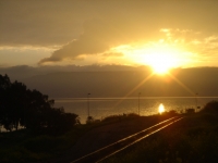 Sunrise over the Sea of Galilee